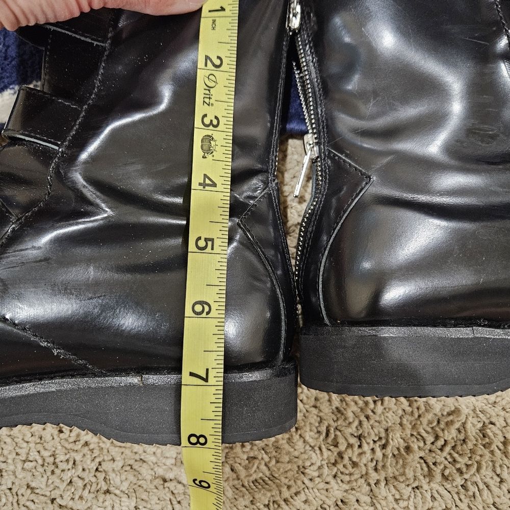 Alexander McQueen Black Creeper Buckle Strap Boots - Picture 11 of 11